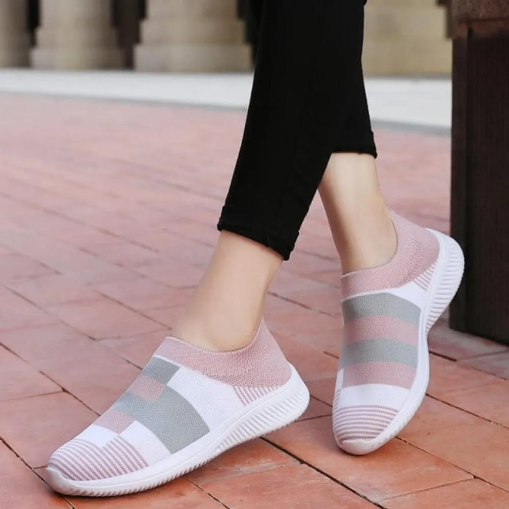 Casual Lightweight Slip On Sneakers