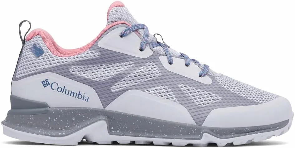 Columbia Women's Vitesse Outdry Performance Shoes, Waterproof & Breathable Hiking, Grey Ice/Canyon Rose, 5.5 Regular US