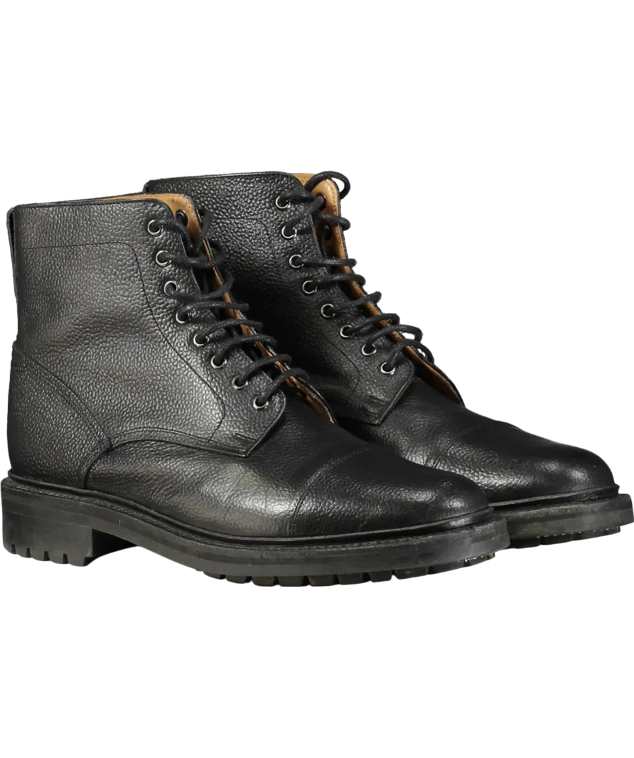 Grenson Black Tredtray Boots UK 10.5 EU 44.5 