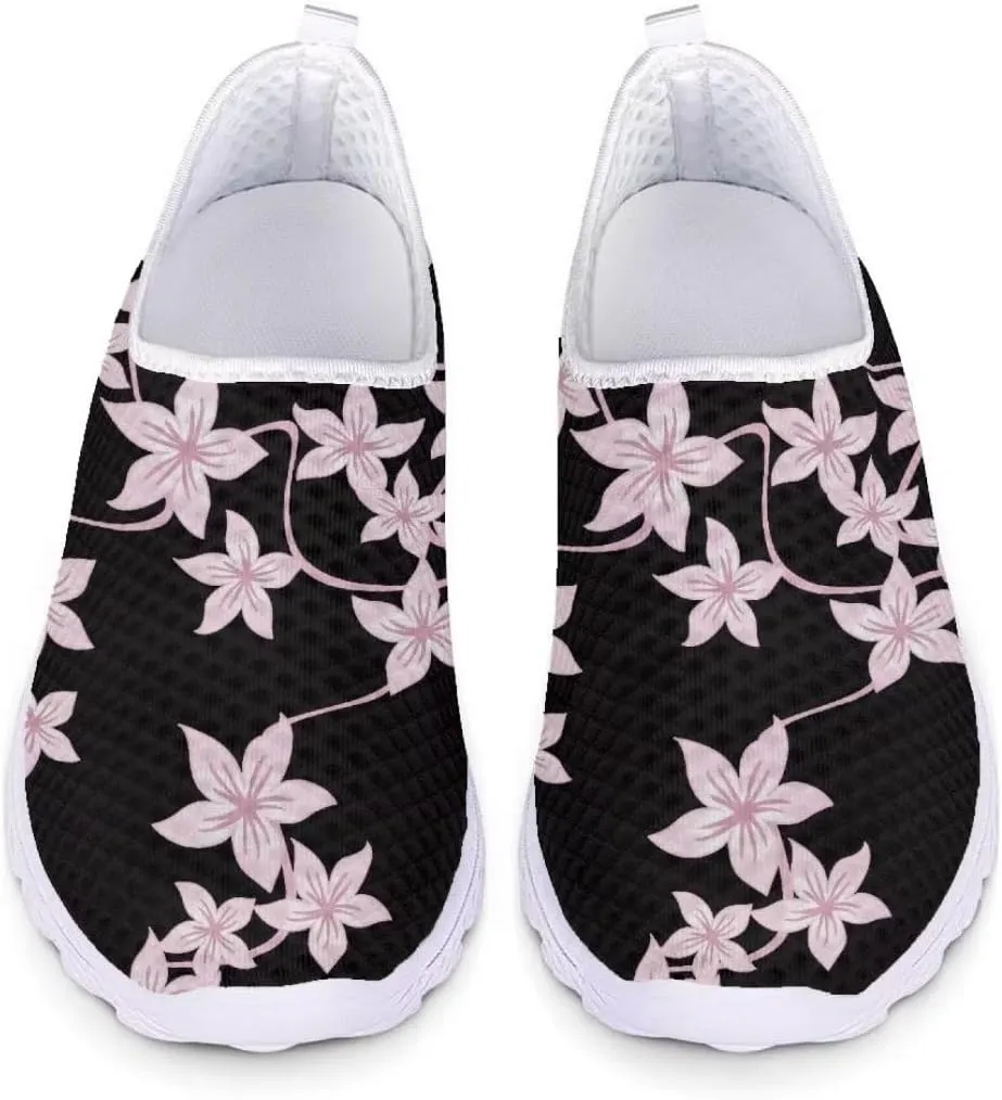 Jeiento Valentine's Day Shoes for Women Men Teenager Sweet Walking Tennis Slip-On Casual Loafers for Hiking Walking Sports Travel Jogging Mesh Shoes