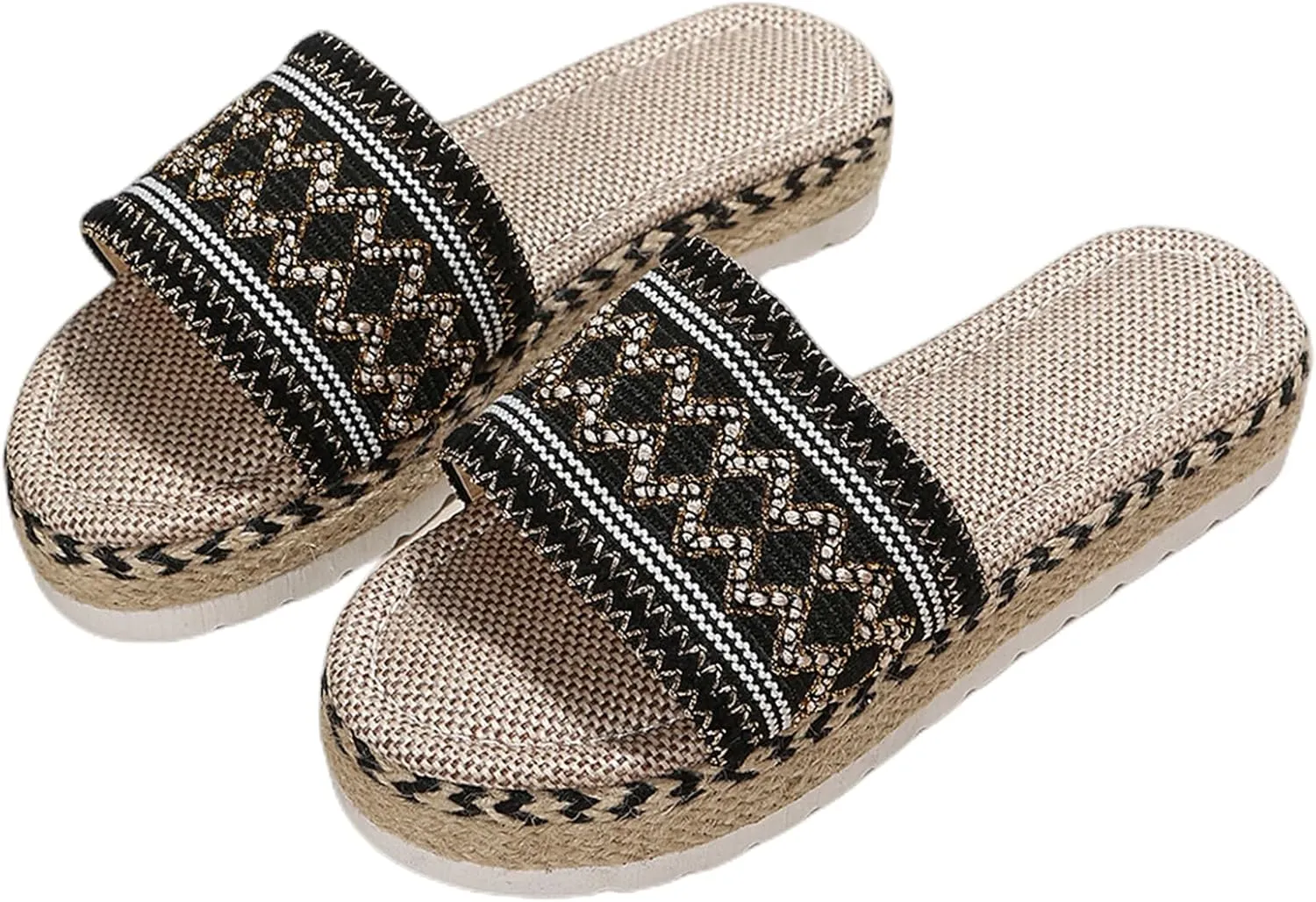 Ladmiple Sandals for Women Dressy Summer,Womens 2023 Cute Bow Knot Beach Comfy Flip Flops Casual Platform Shoes Sandals