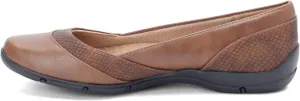 LifeStride Women's Deja Vu Ballerina Flats  Color Tan Size 8M