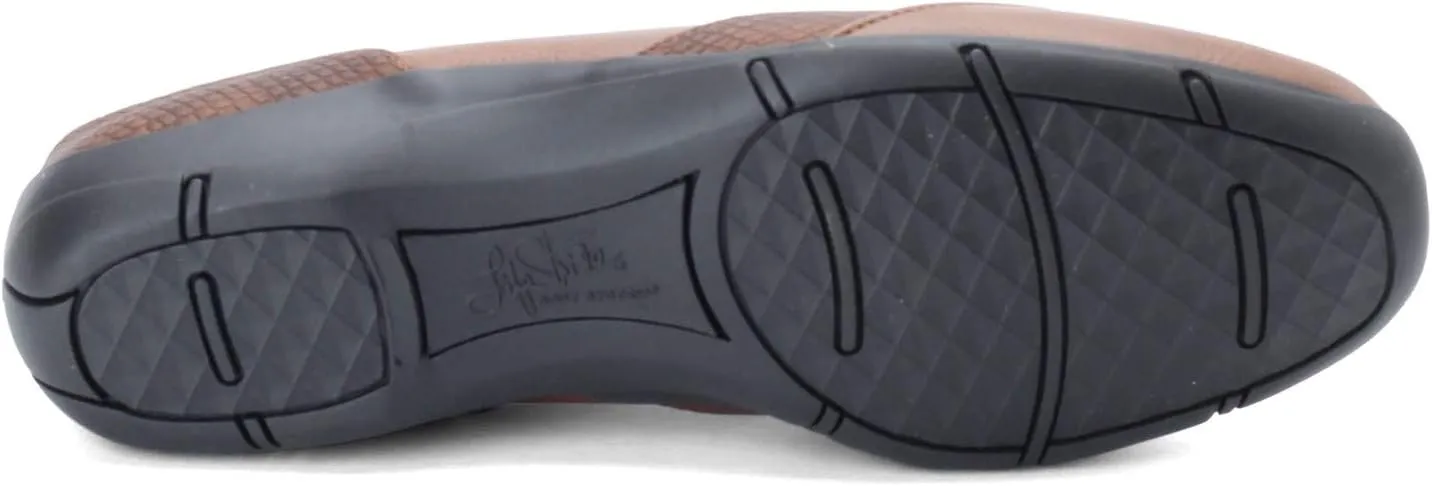 LifeStride Women's Deja Vu Ballerina Flats  Color Tan Size 8M