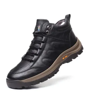 Men Warm Wool Outdoor Ankle Boots