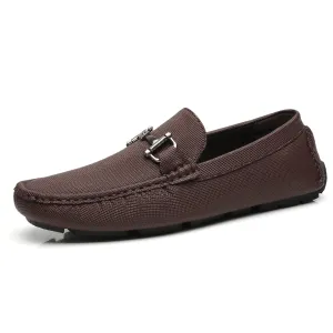 Men's Driving Moccasins Rover-1-burgundy