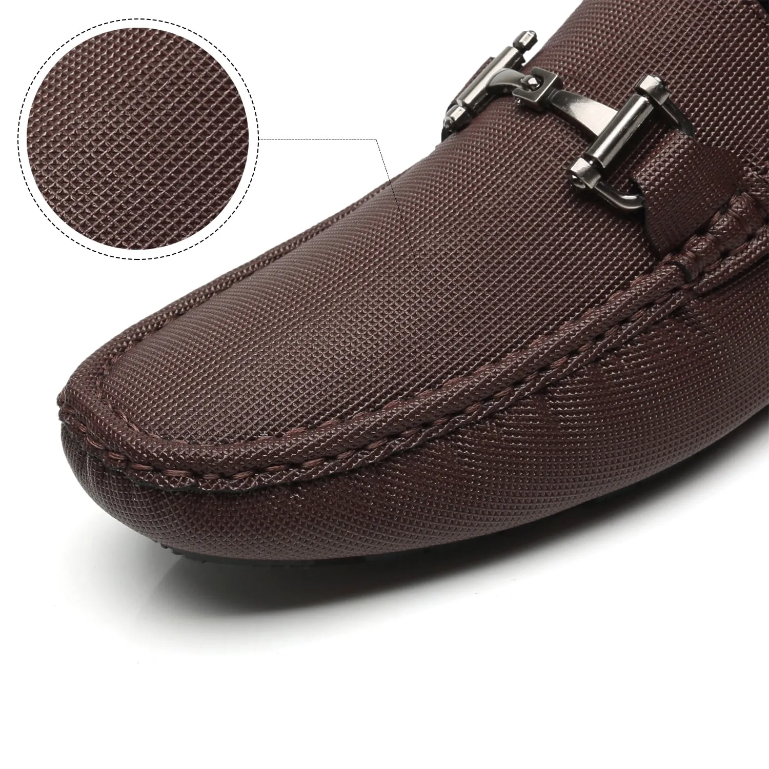 Men's Driving Moccasins Rover-1-burgundy