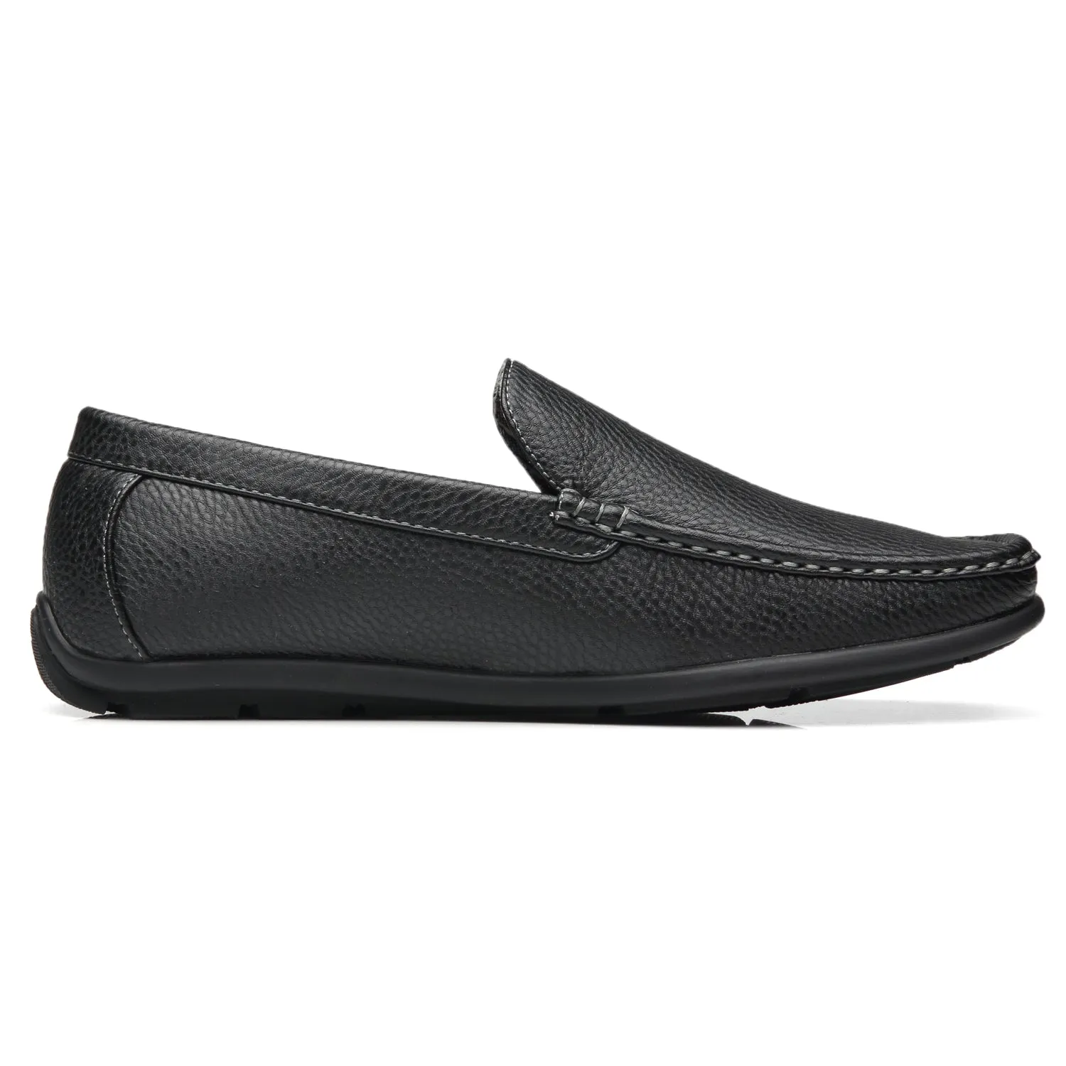 Men's Driving Moccasins Slip On Loafers Edwin-1-black