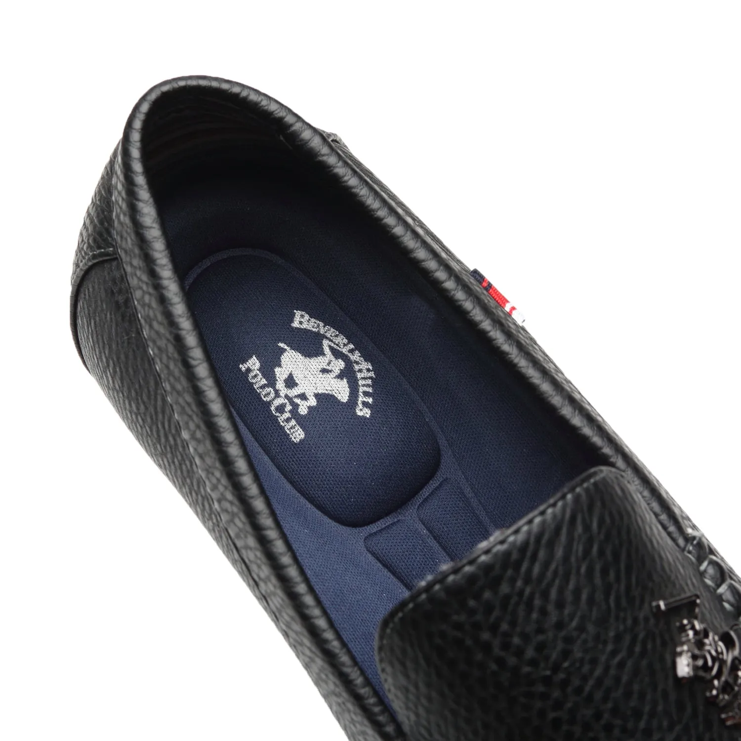 Men's Driving Moccasins Slip On Loafers Edwin-1-black
