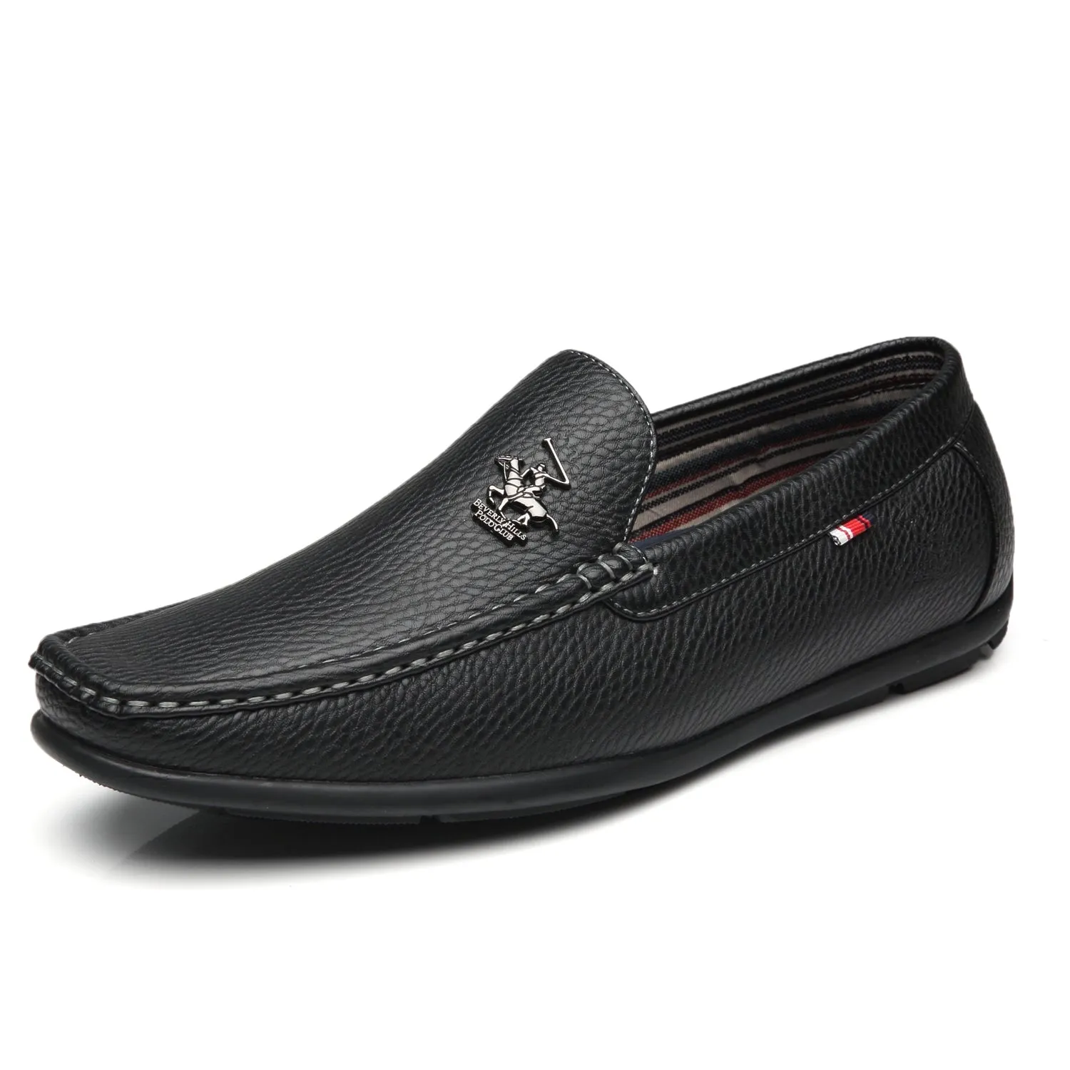 Men's Driving Moccasins Slip On Loafers Edwin-1-black