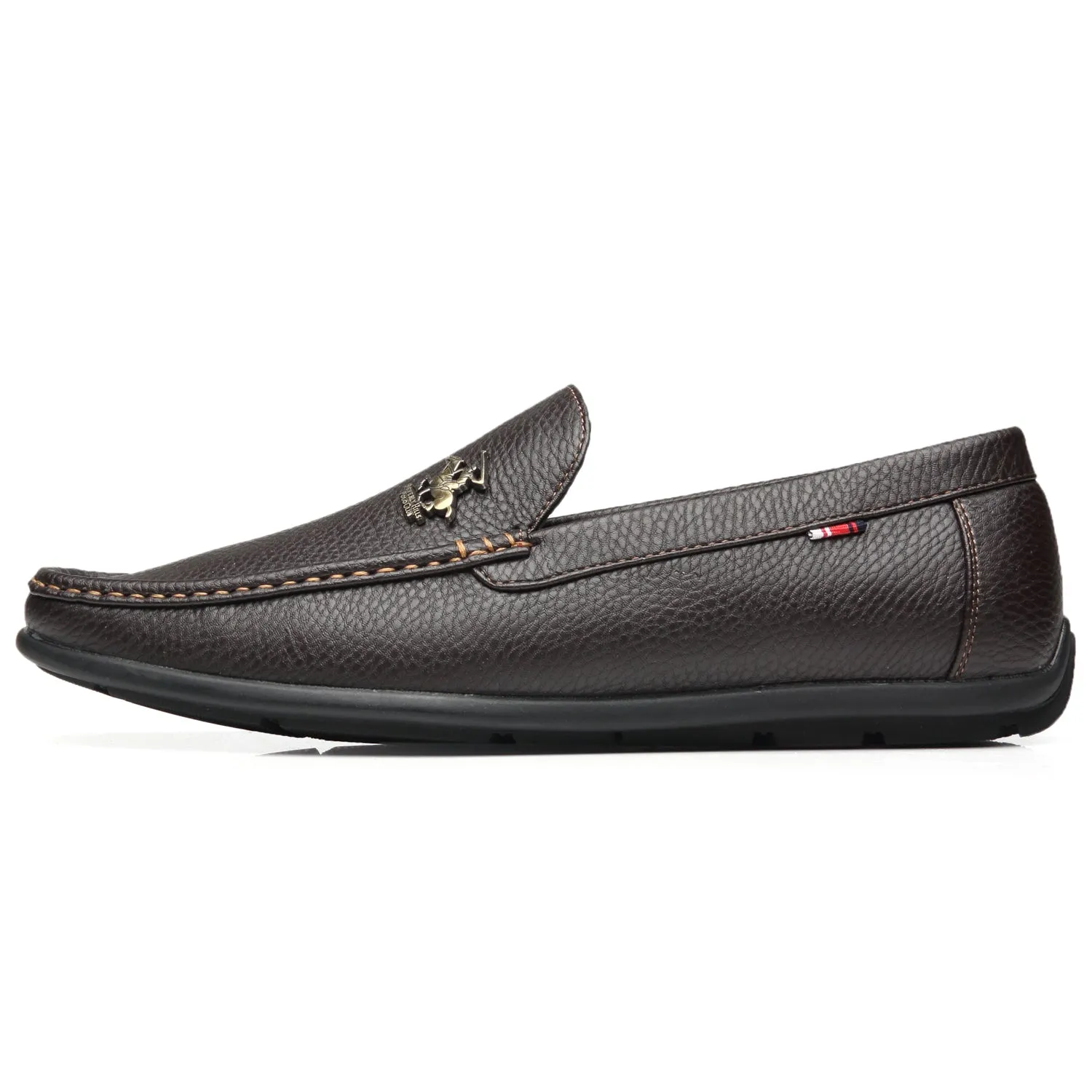 Men's Driving Moccasins Slip On Loafers Edwin-1-brown