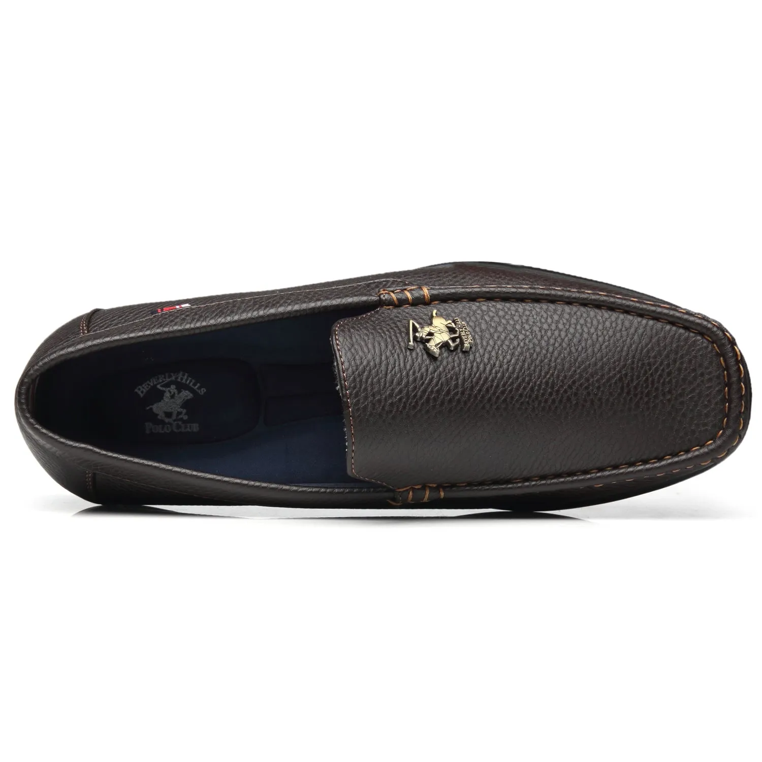Men's Driving Moccasins Slip On Loafers Edwin-1-brown