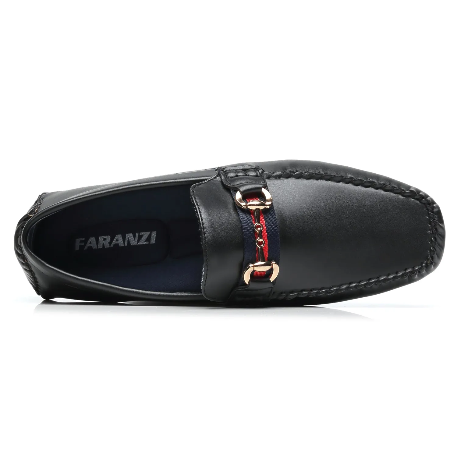 Men's Driving Moccasins Travis-1-black
