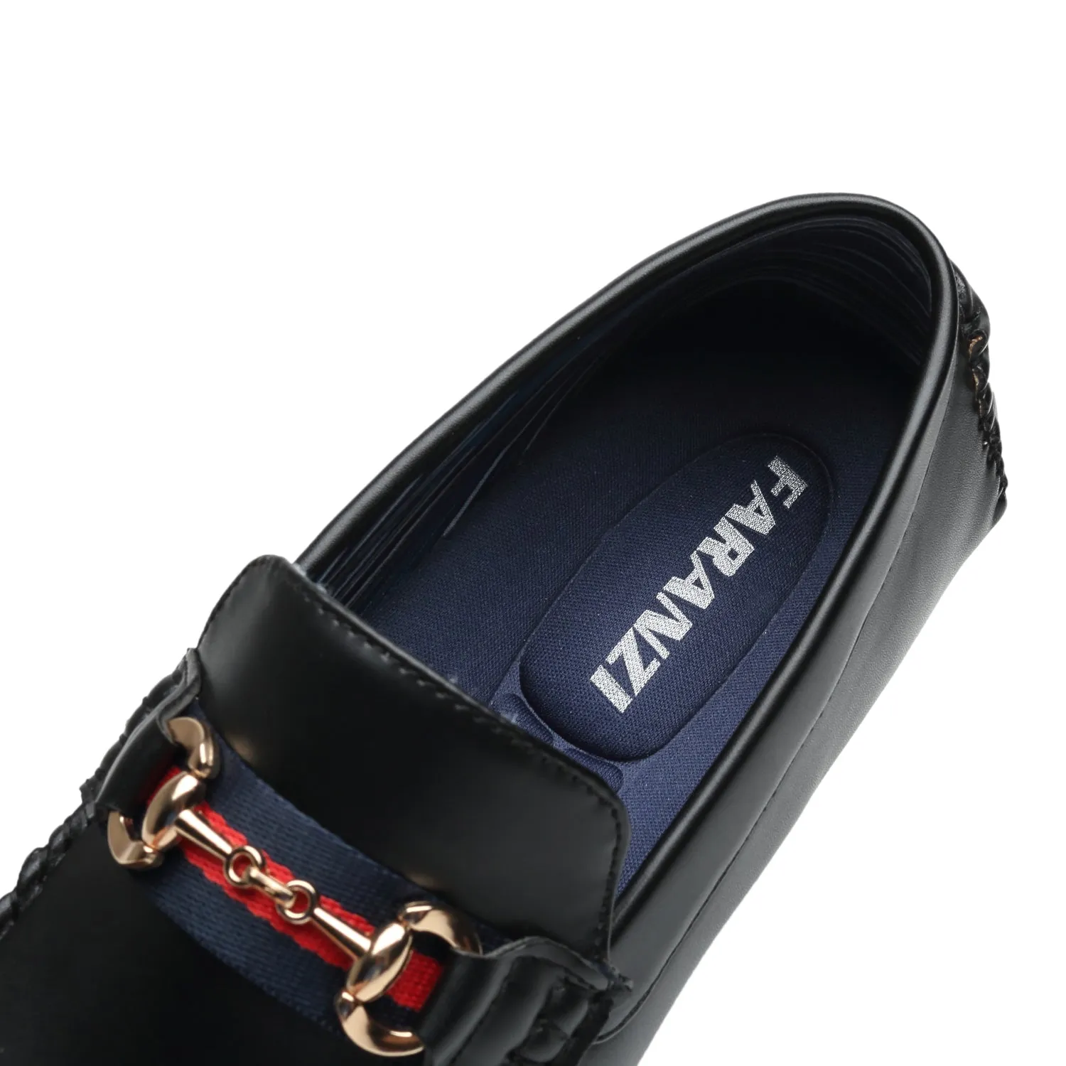 Men's Driving Moccasins Travis-1-black