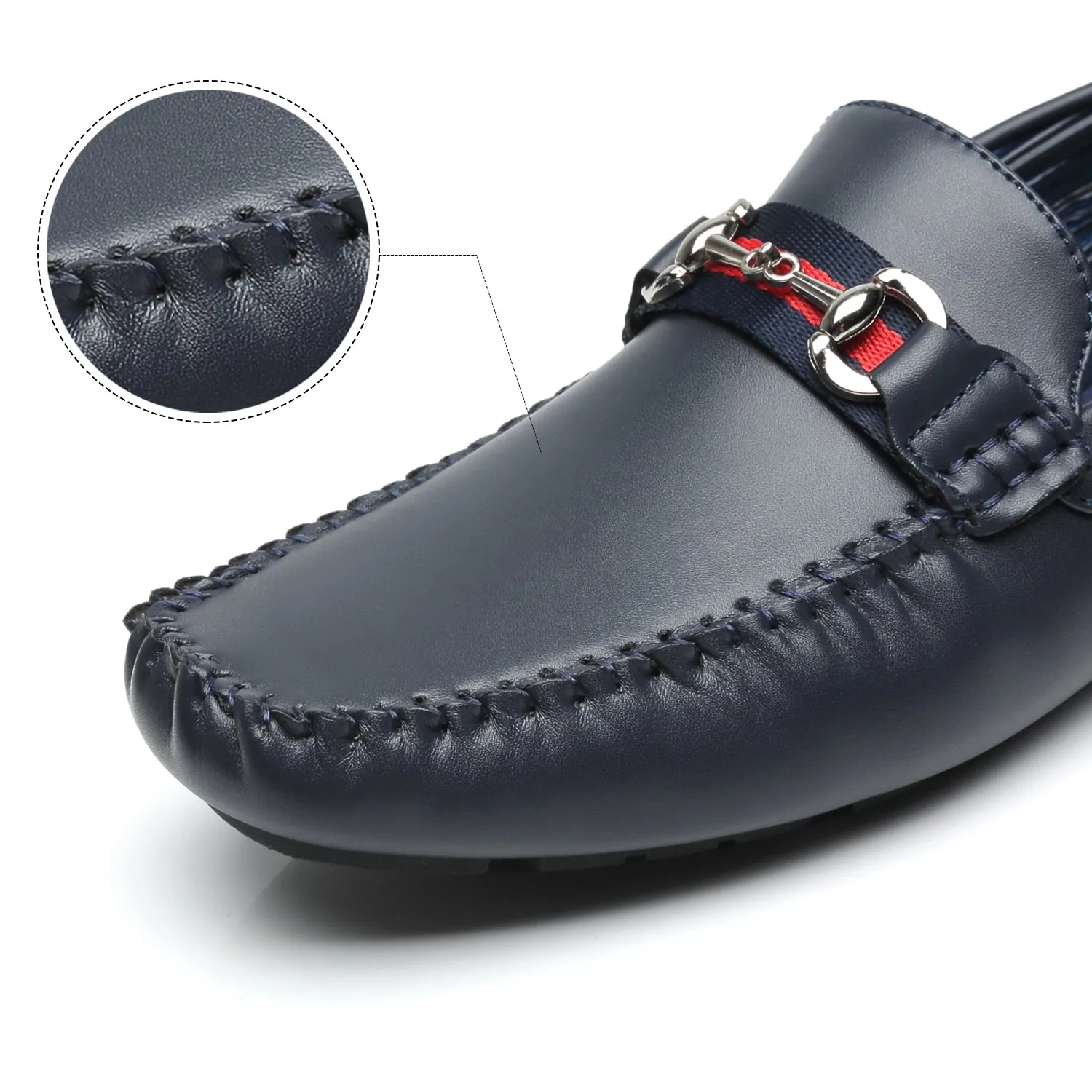 Men's Driving Moccasins Travis-1-navy