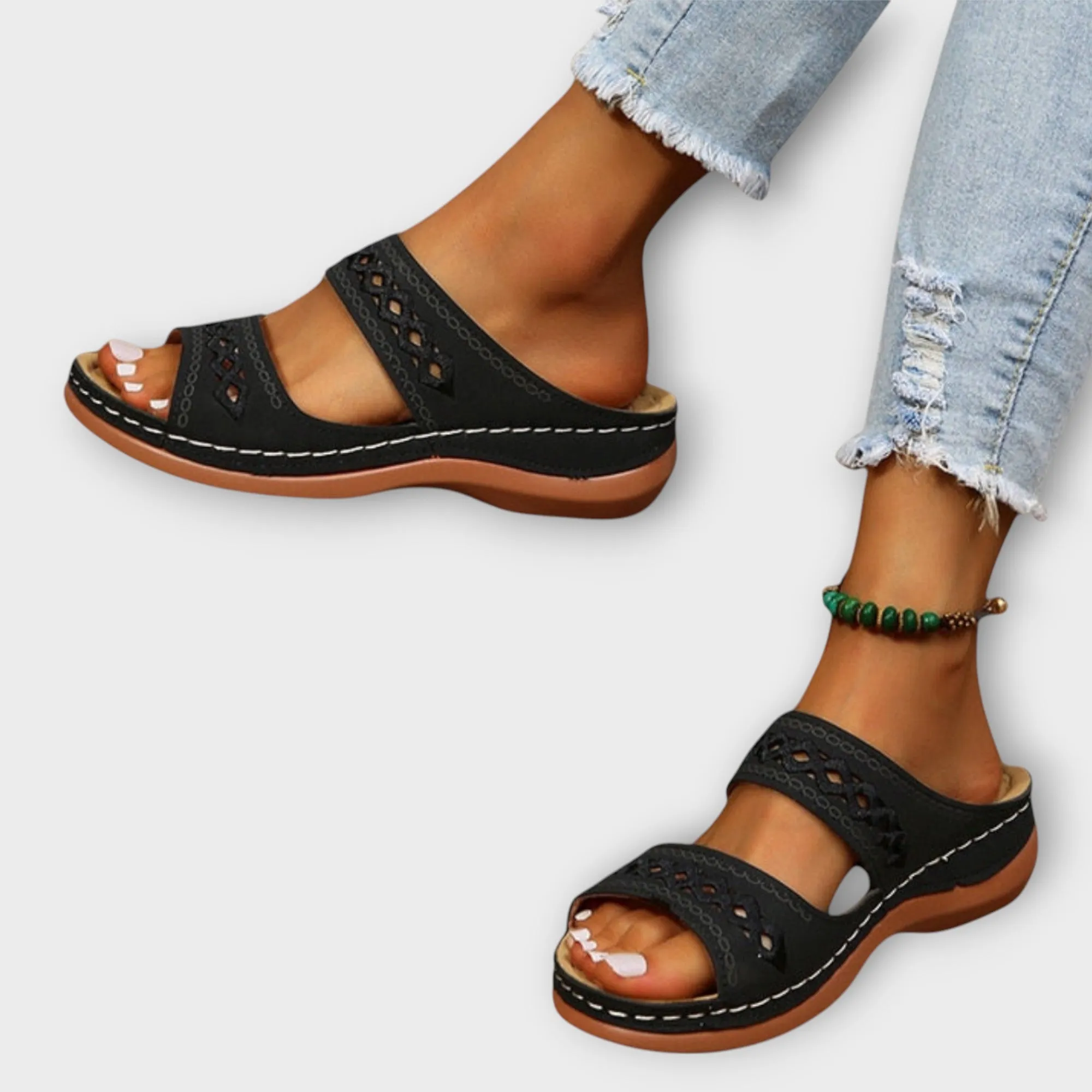 Talia Orthopedic Open-Toe Sandals,